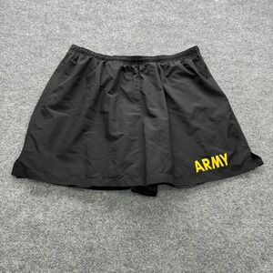 UNICOR Army APFU PT Trunks Mens XL Black Short Moisture Wicking Athletic Running